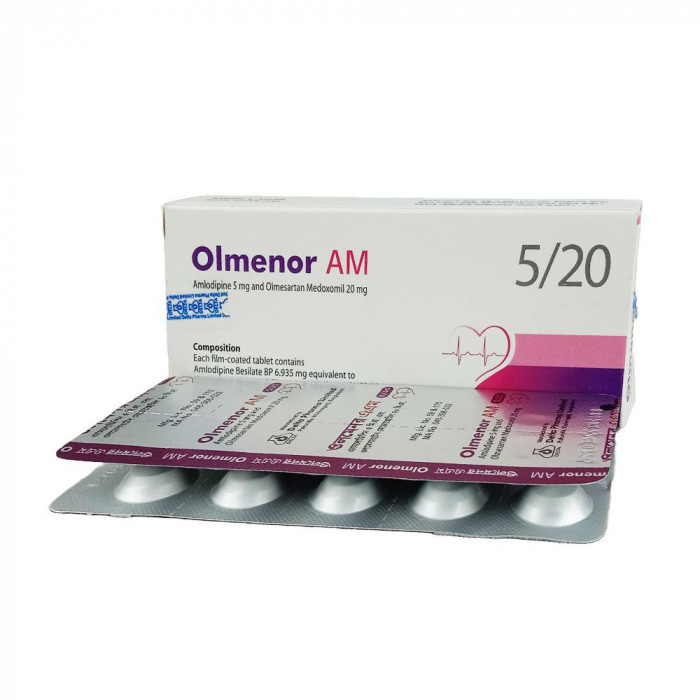 Olmenor AM 5/20 Tablet 1 Strip