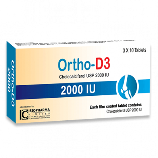 Ortho D3 | 2000 IU