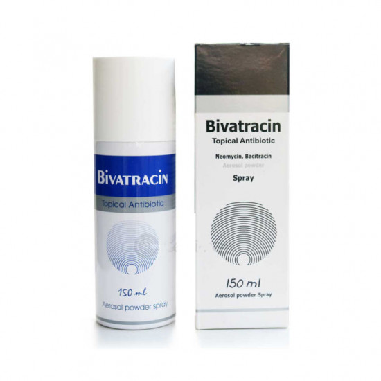 Bivatracin Topical Antibiotic Powder Spray 150ml