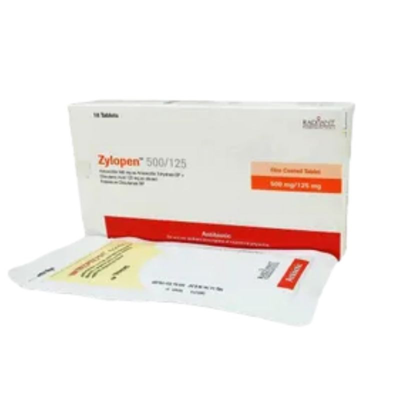 Zylopen 500mg/125mg Tablet - Buy Online in Bangladesh | ePharma