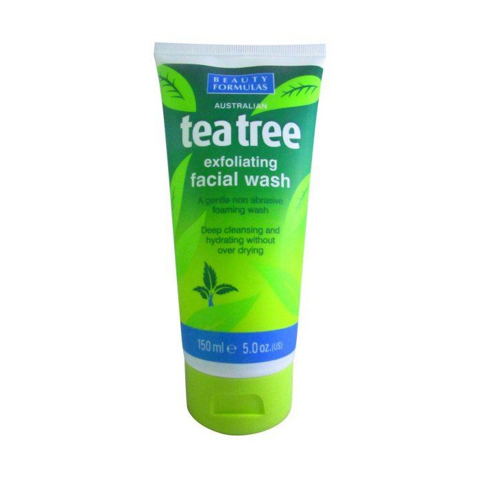 Beauty Formulas Tea Tree Exfoliating Facial Wash 150ml - Buy Online in Bangladesh | ePharma