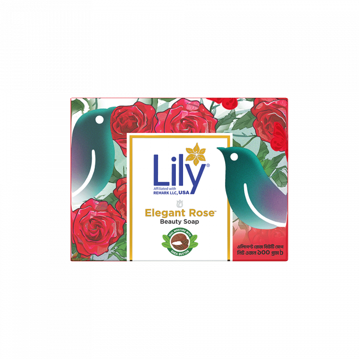 Lily Elegant Rose Beauty Soap 100gm