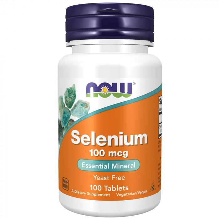 Now Food Selenium 100 mcg, 100 Tablets | USA