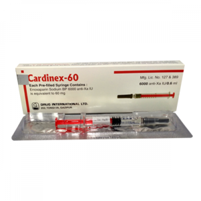 Cardinex 60mg/0.6ml Injection