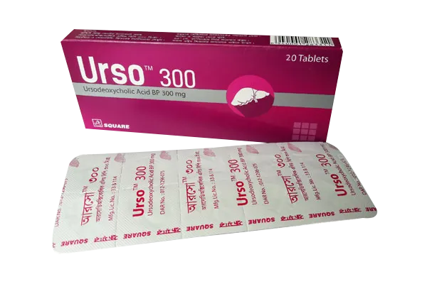 Urso 300mg Tablet 1 Strip - Buy Online in Bangladesh | ePharma