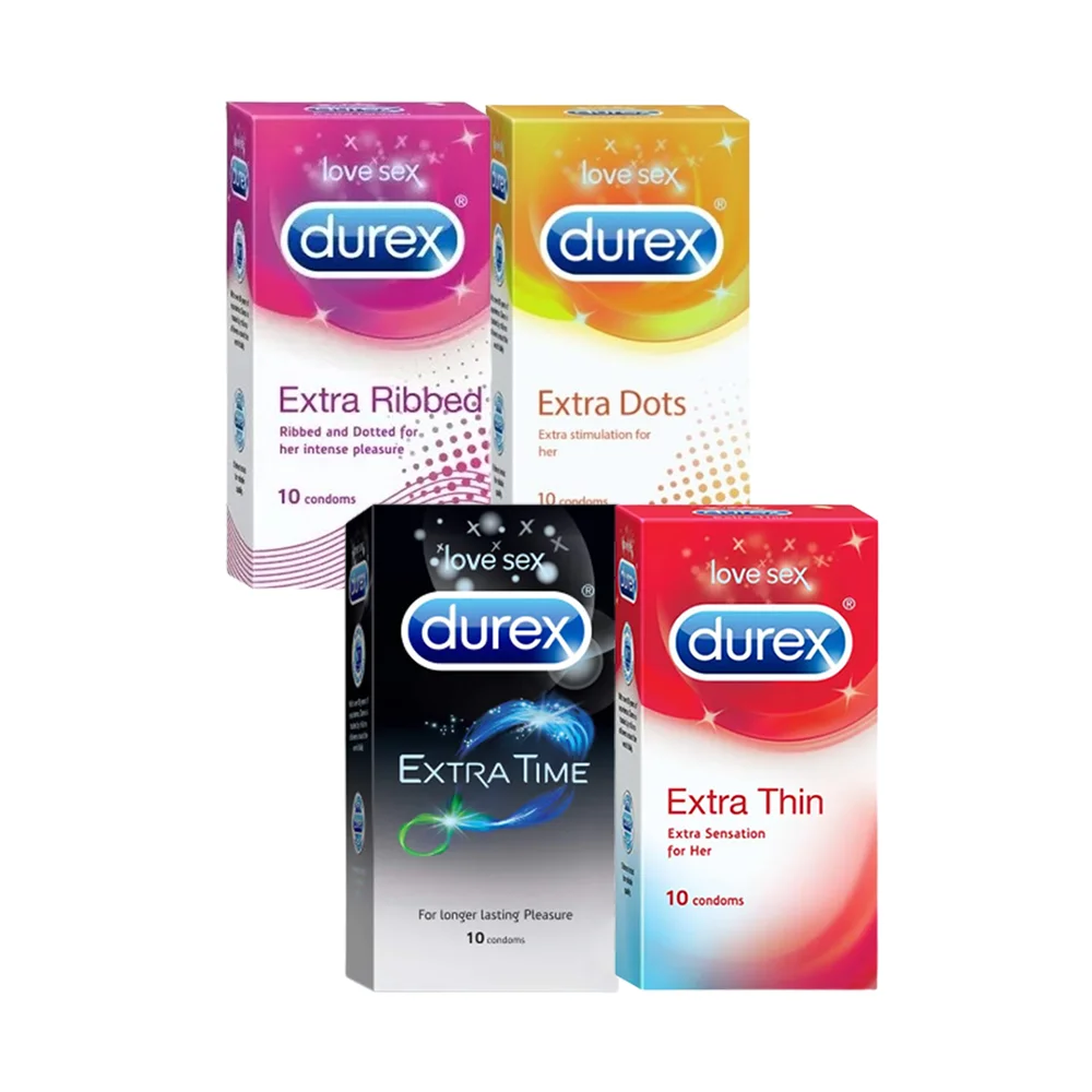 Durex Extra Ribbed Condom | 10's Pack - Buy Online in Bangladesh | ePharma