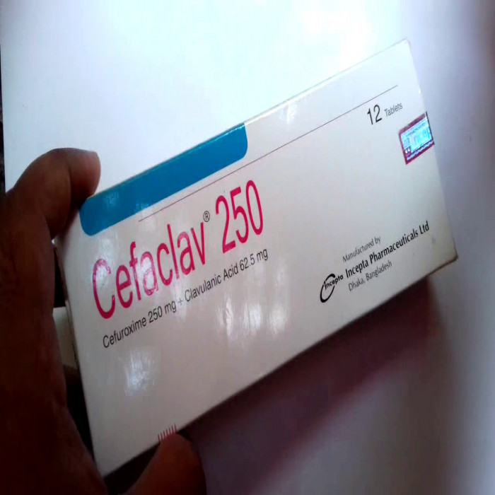Cefaclav 250mg Tablet