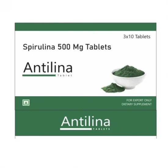 Antilina Spirulina 500 Capsule