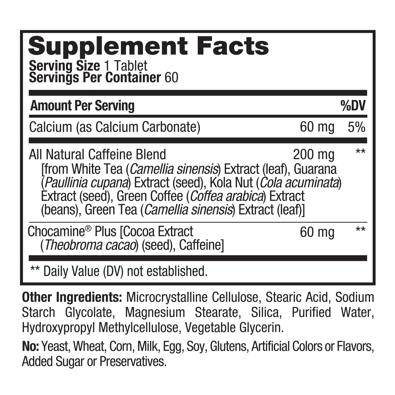 Prolab Nutrition Advanced Caffeine, 60 Tablets - Buy Online in Bangladesh | ePharma