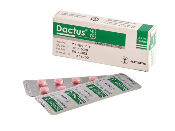 Dactus 3 Tablet 1 Strip