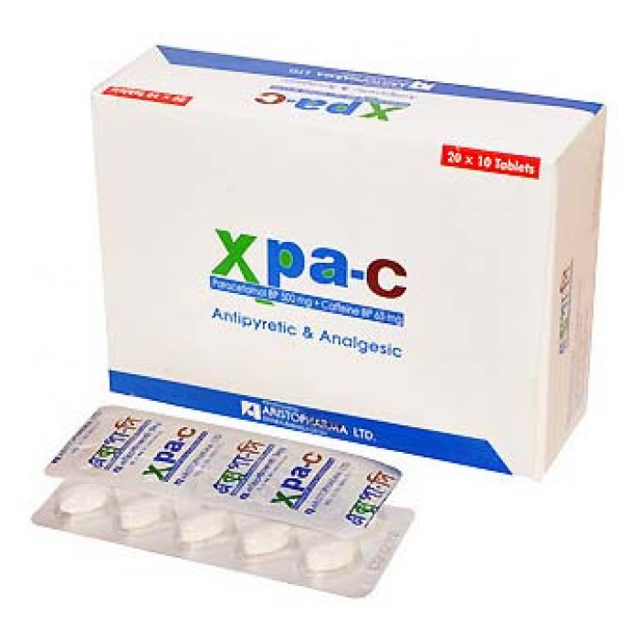 Xpa C 500 mg+65 mg 10Pcs