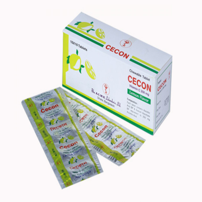 Cecon 250mg Chewable Tablet 10pcs