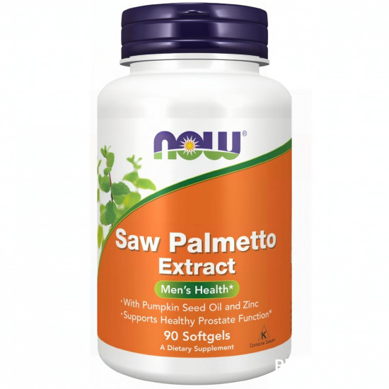 Now Saw Palmetto Extract Men's Health 90 Softgels