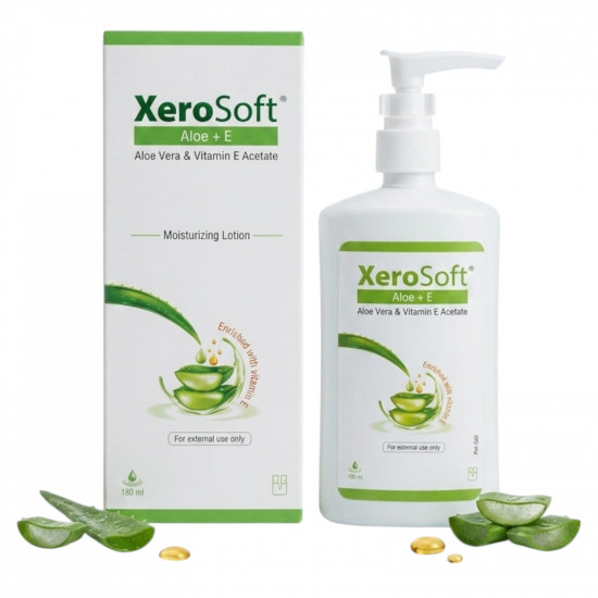 Xerosoft Aloe + E Moisturizing Lotion 180ml - Buy Online in Bangladesh | ePharma