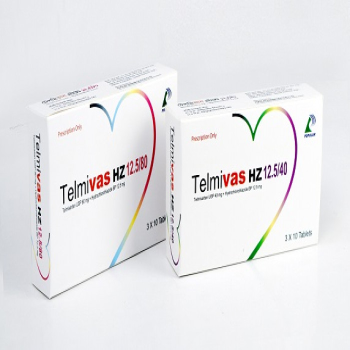 Telmivas HZ 12.5/40 Tablet 1 Strip