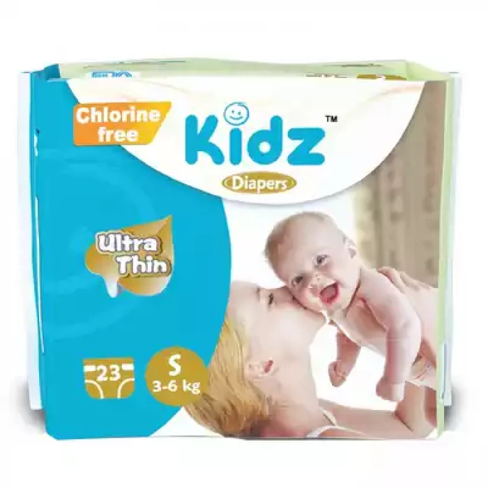 Kidz Baby Belt Diaper S 3-6 kg 23 pcs