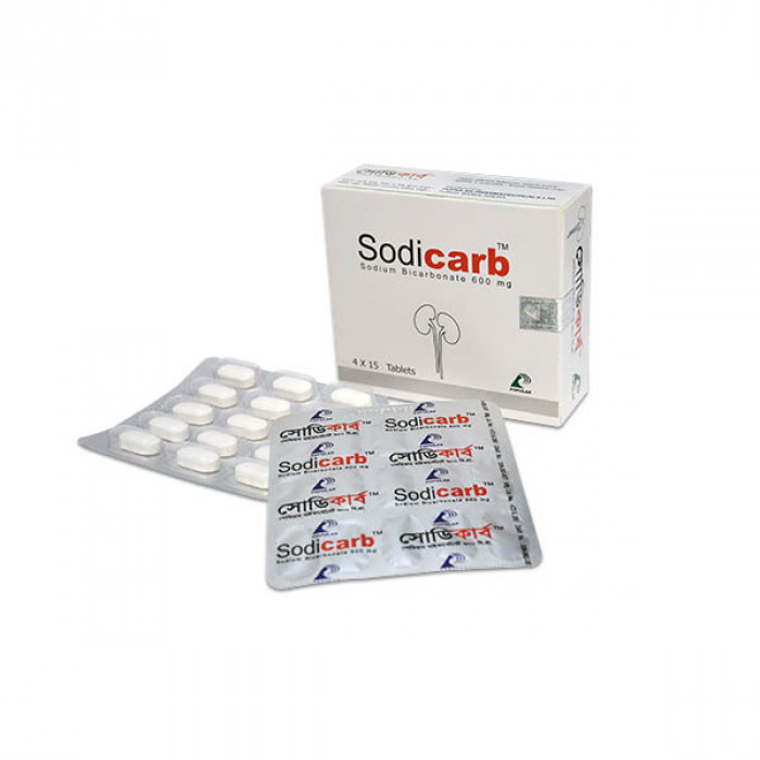 Sodicarb 600mg Tablet 15pcs