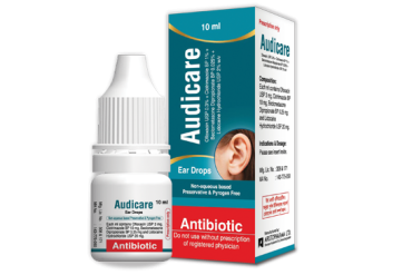 Audicare 0.3%+1%+0.025%+2% Ear Drops 10ml - Buy Online in Bangladesh | ePharma