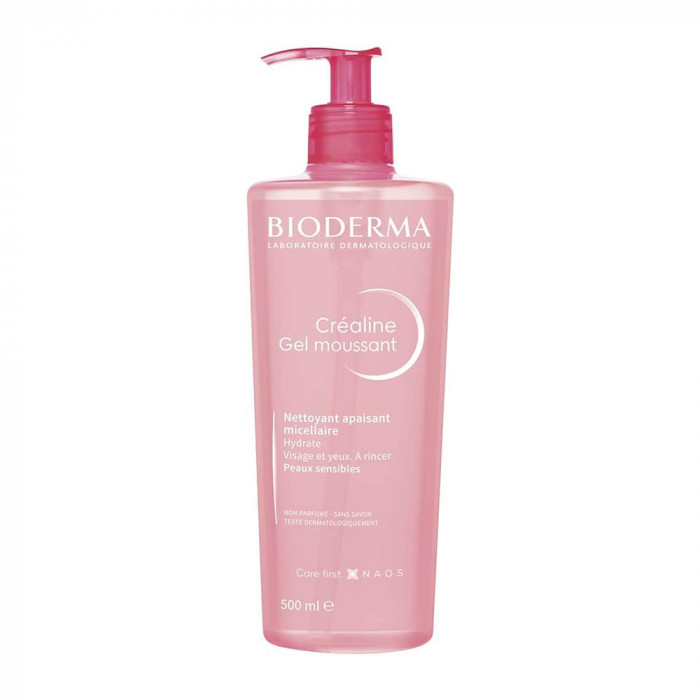 Bioderma Crealine Gel Moussant Foaming Gel 500ml