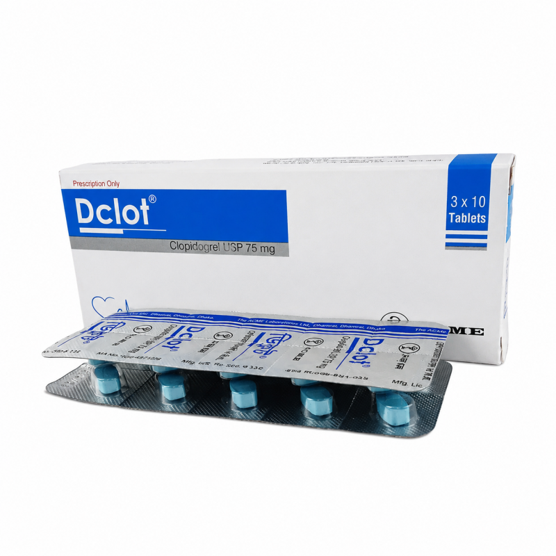 Dclot 75 Tablet 1 Strip - Buy Online in Bangladesh | ePharma