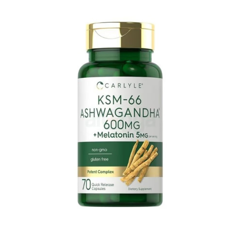 Carlyle KSM-66 Ashwagandha Capsules 600mg | USA - Buy Online in Bangladesh | ePharma