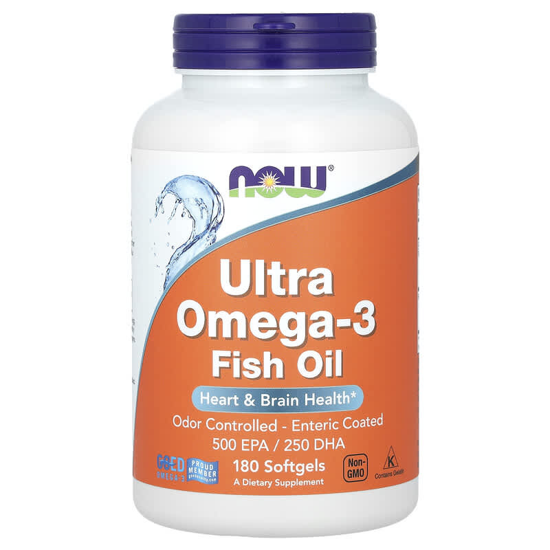 Now Foods Ultra Omega 3 Fish Oil, 180 Softgels - Buy Online in Bangladesh | ePharma