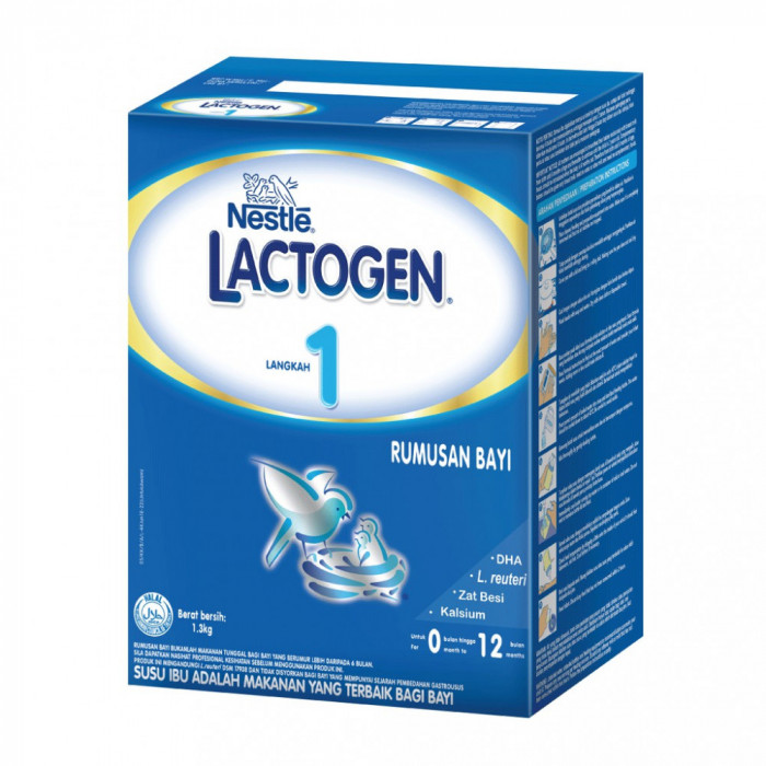LACTOGEN 1 Comfortis Infant Milk Formula Box Pack 1.3kg