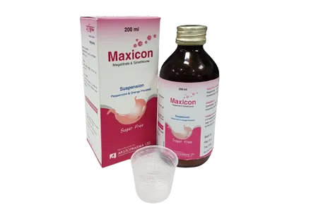 Maxicon (480mg+20mg/5ml) Suspension - Buy Online in Bangladesh | ePharma
