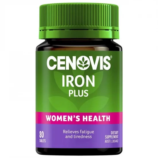 Cenovis Iron Plus Woman, 80 Tablets | Australia
