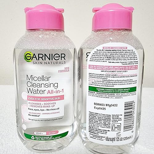Garnier Micellar Cleansing Water All in 1 Even for Sensitive Skin 125ml - Buy Online in Bangladesh | ePharma