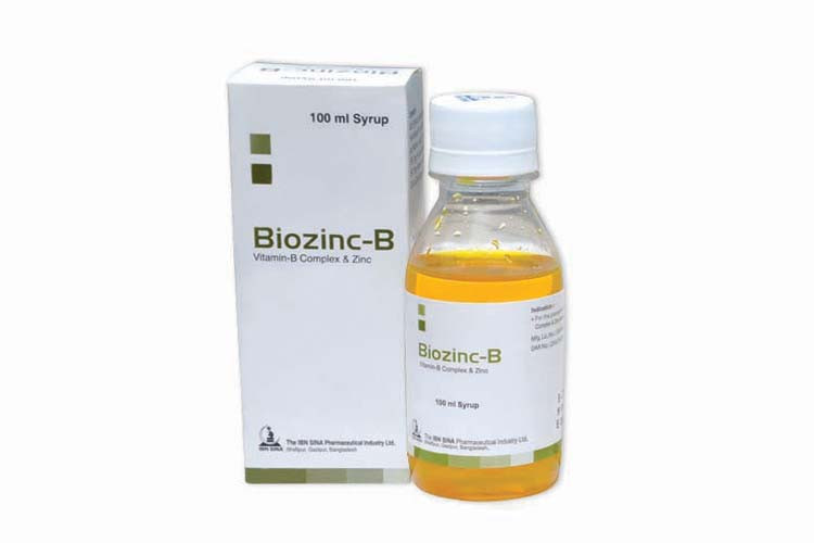 Biozinc B Syrup 100ml - Buy Online in Bangladesh | ePharma
