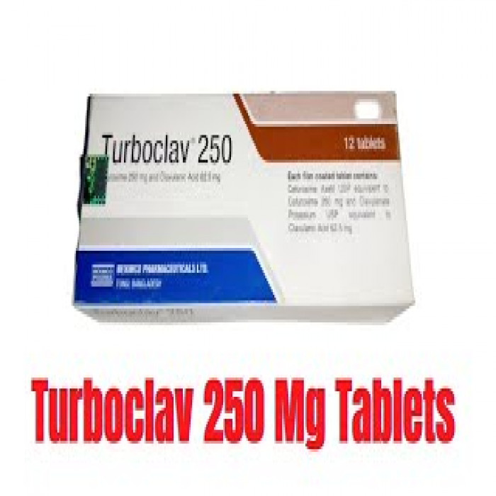 Turboclav 250mg Tablet 4pcs