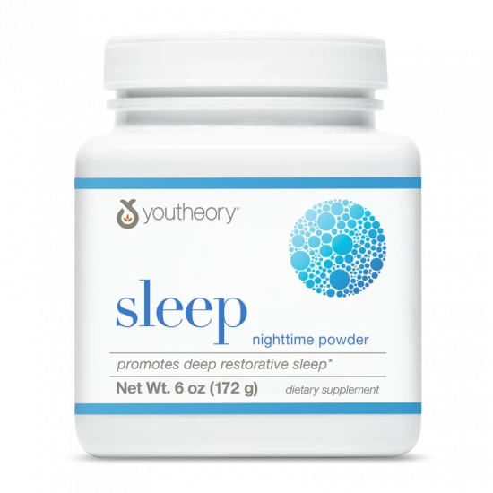 Youtheory Sleep Powder | Lemon Lime Flavor | 172g Jar