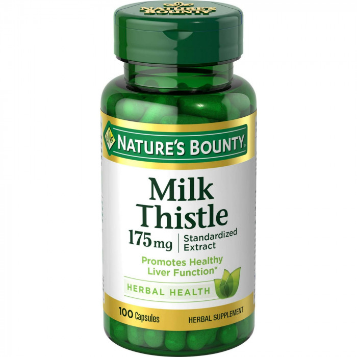 Nature's Bounty Milk Thistlev175mg, 100 Softgels | USA Made