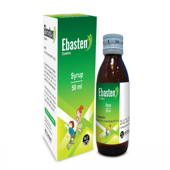 Ebasten Syrup 50ml Bottle