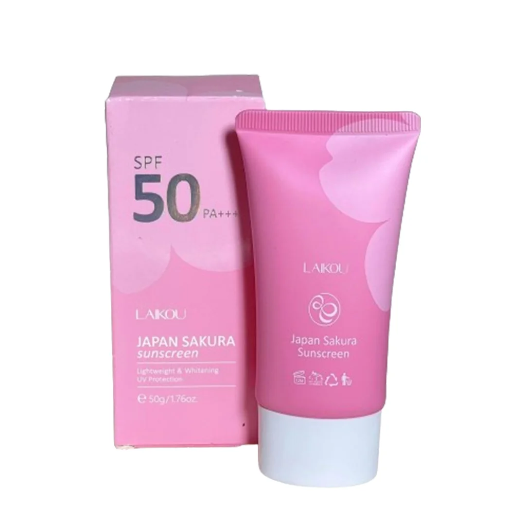 Laikou Japan Sakura Sunscreen SPF50 PA+++ 50g