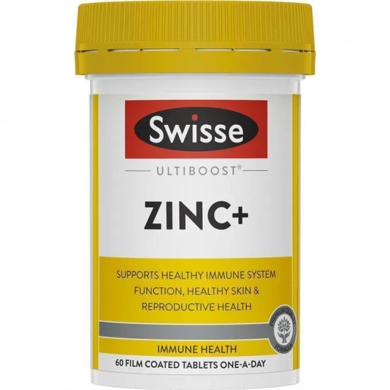 Swisse Ultiboost Zinc+ | 60 Tablets