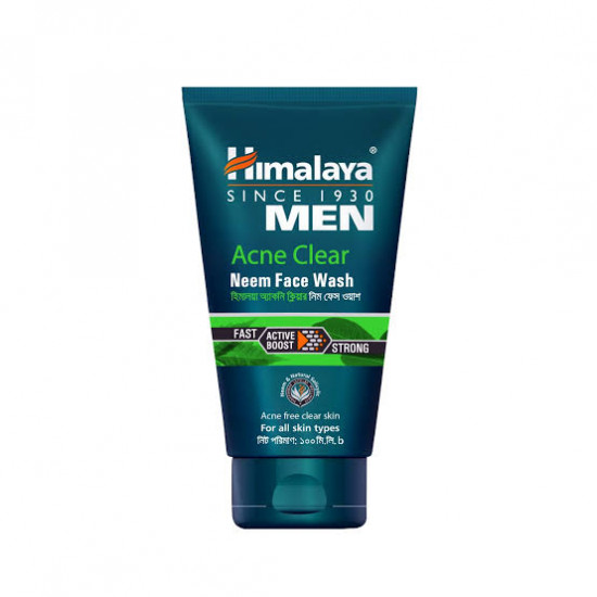 Himalaya Men Acne Clear Neem Facewash | Bangladesh