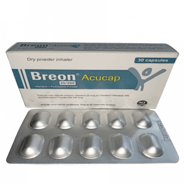 Breon 25/200mcg Accucap