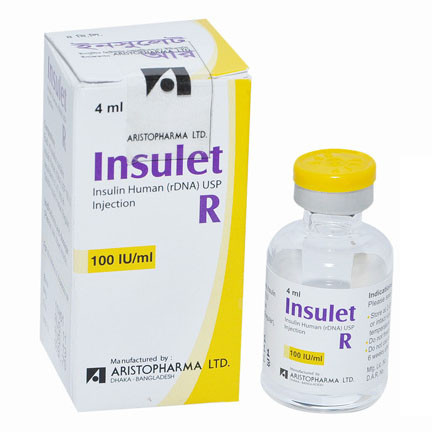 Insulet R Injection 4ml 1 Pc