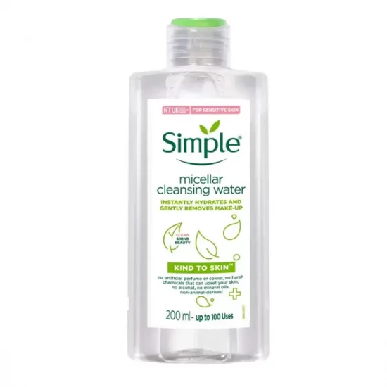 Simple Micellar Cleansing Water
