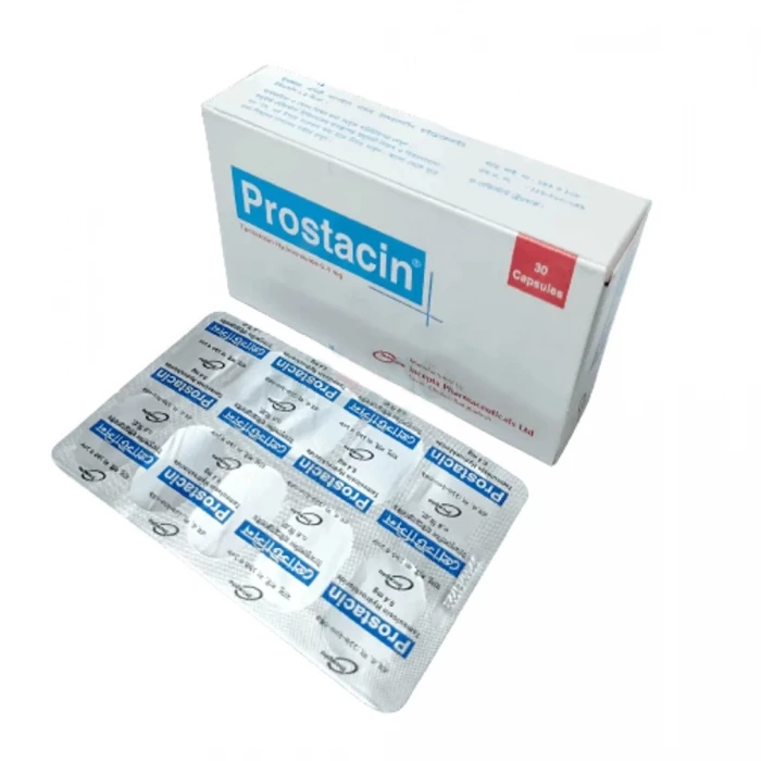 Prostacin 0.4mg Capsule 1 Strip