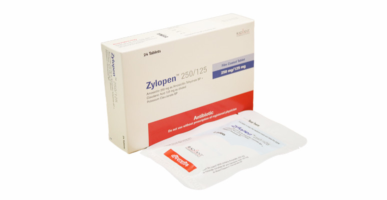 Zylopen 250mg/125mg Tablet - Buy Online in Bangladesh | ePharma