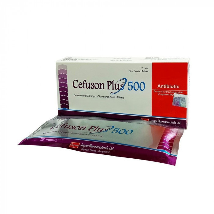 Cefuson Plus (500mg+125mg) 4pcs Tablet