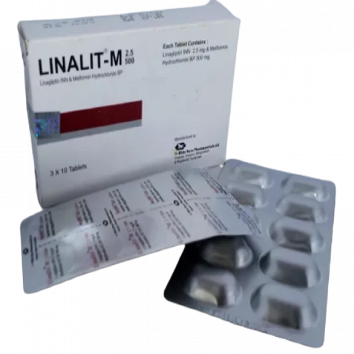Linalit M 2.5 mg+500 mg (10pcs)