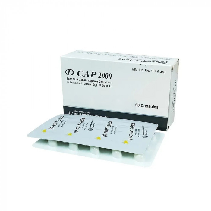 D-Cap 20000 IU Capsule 1 Strip