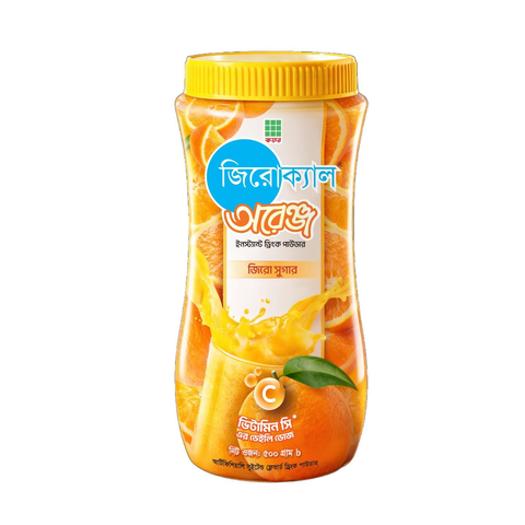 Zerocal Zero Sugar Orange Drink Powder 500g - Buy Online in Bangladesh | ePharma