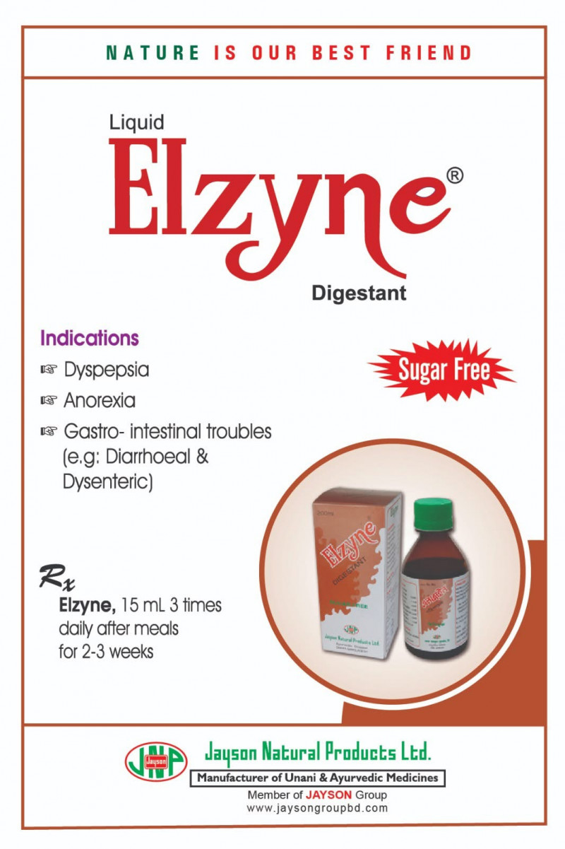 Elzyne Syrup | 450ml - Buy Online in Bangladesh | ePharma
