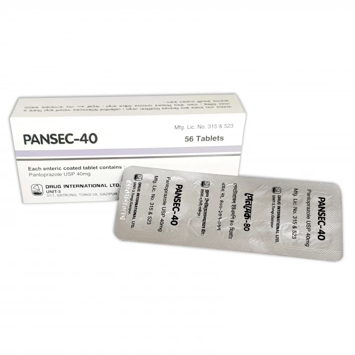 Pansec 40mg 14pcs Tablet