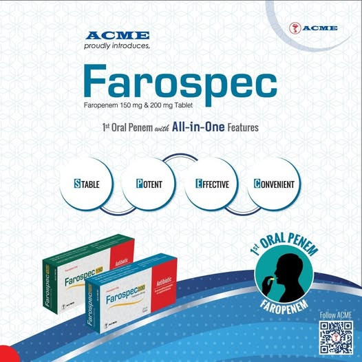 Farospec 150 Tablet | 1 Strip - Buy Online in Bangladesh | ePharma